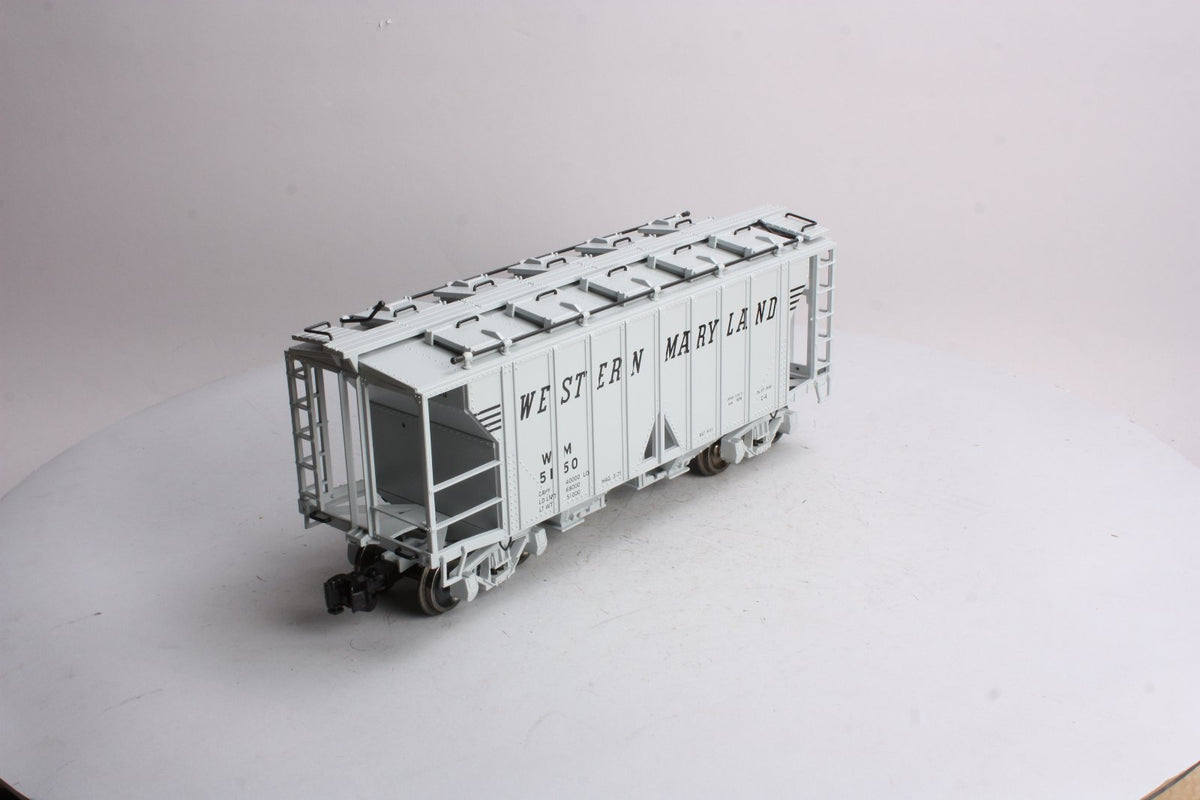 Aristo-Craft 41298 G Western Maryland 2-Bay Hopper Car #5150 LN/Box