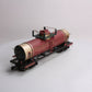 Aristo-Craft 41332 G Scale Napa Valley Railroad Co. Tank Car #41332 LN/Box