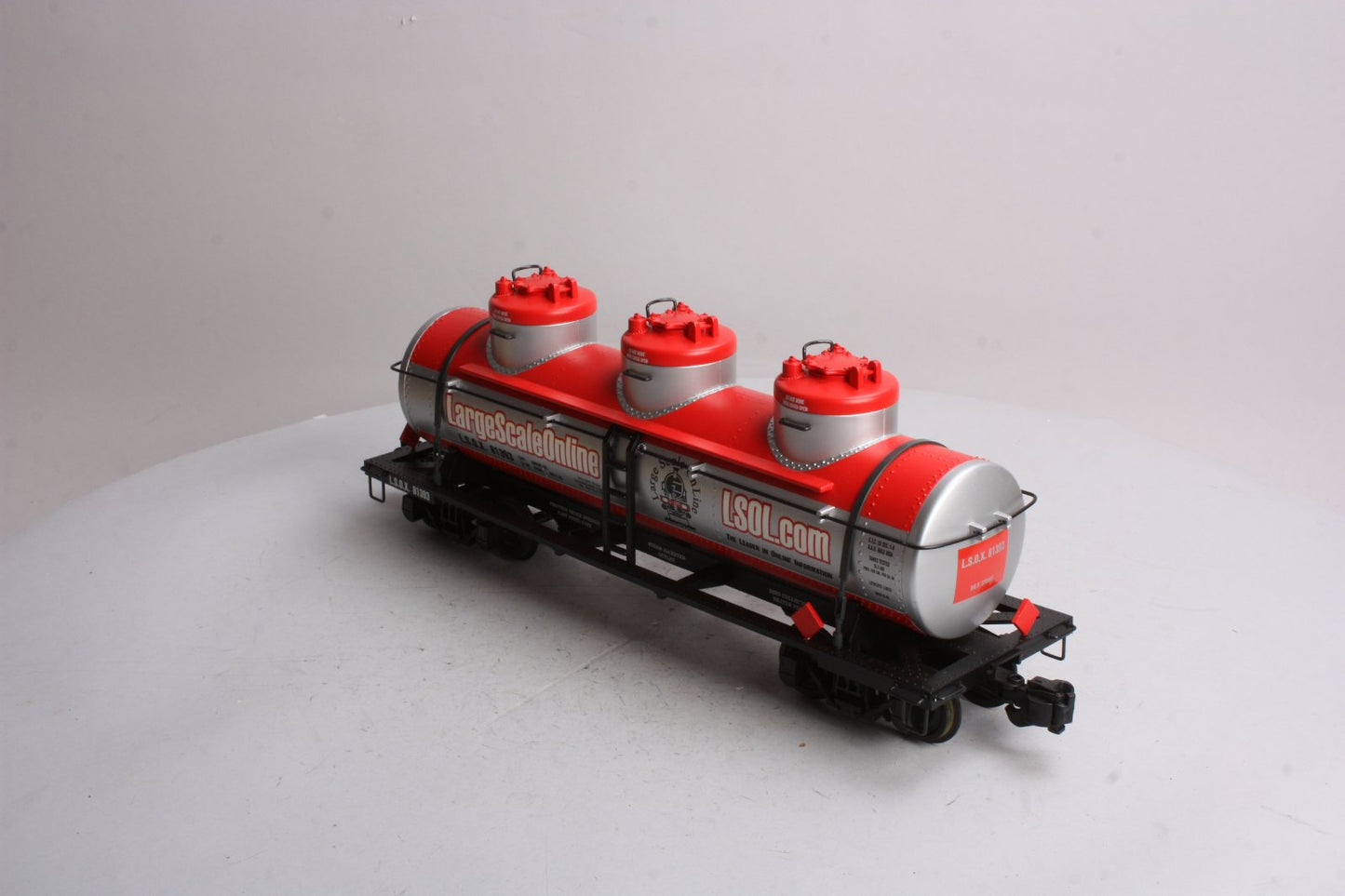 Aristo-Craft 41697 G Scale Large Scale Online Triple Dome Tank Car LN/Box