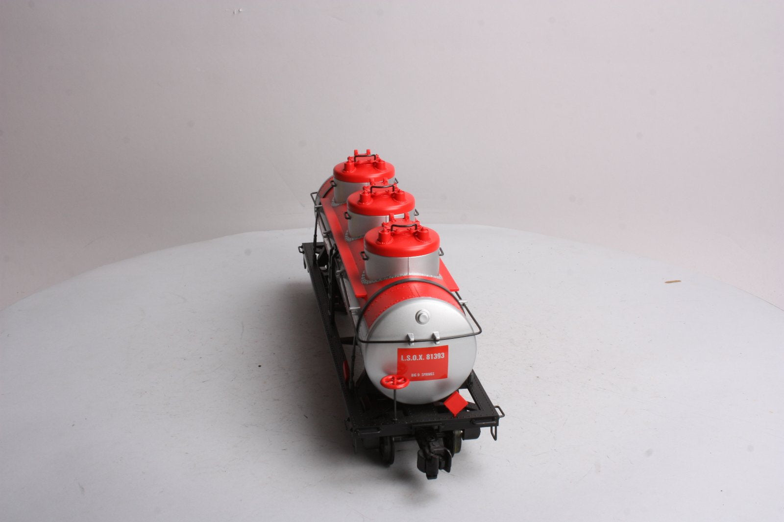 Aristo-Craft 41697 G Scale Large Scale Online Triple Dome Tank Car LN/Box