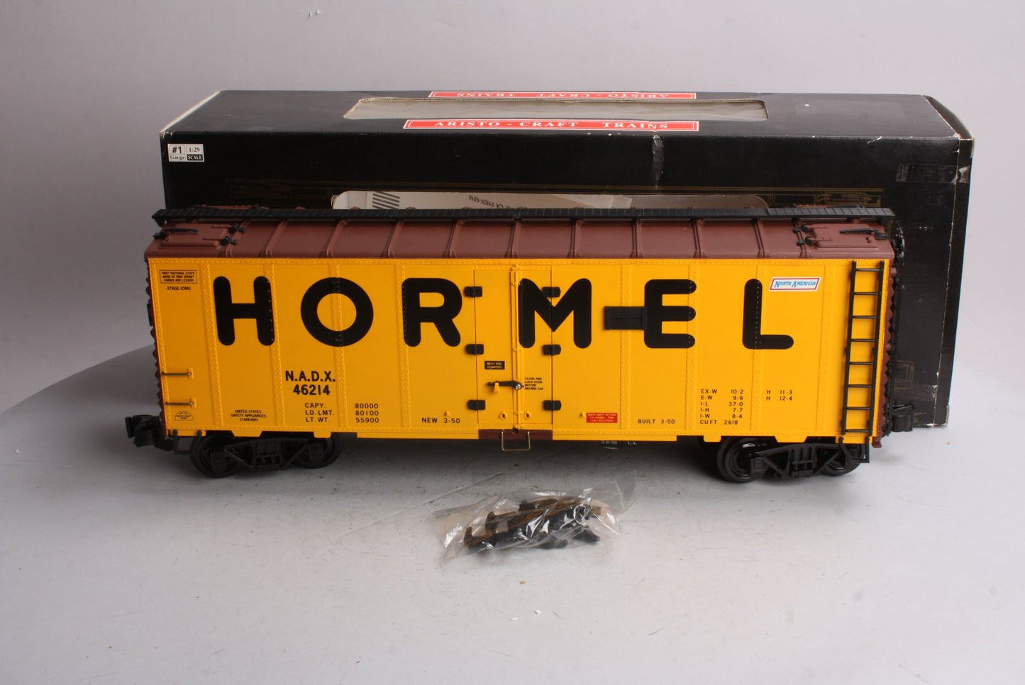 Aristo-Craft 46214 G Scale Hormel Reefer Car LN/Box
