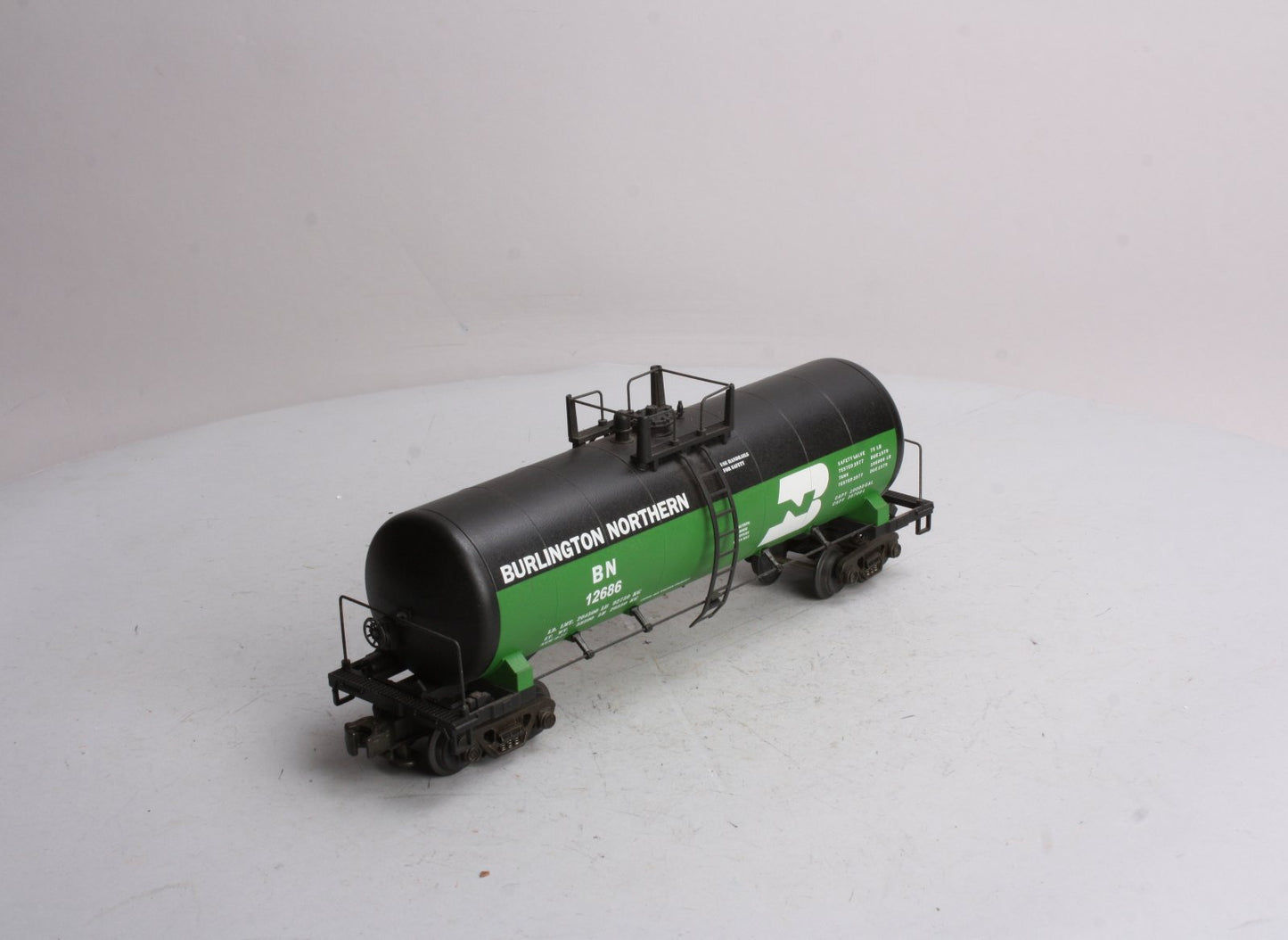 MTH 20-9200 O Scale Burlington Northern O Scale Tank Car NIB