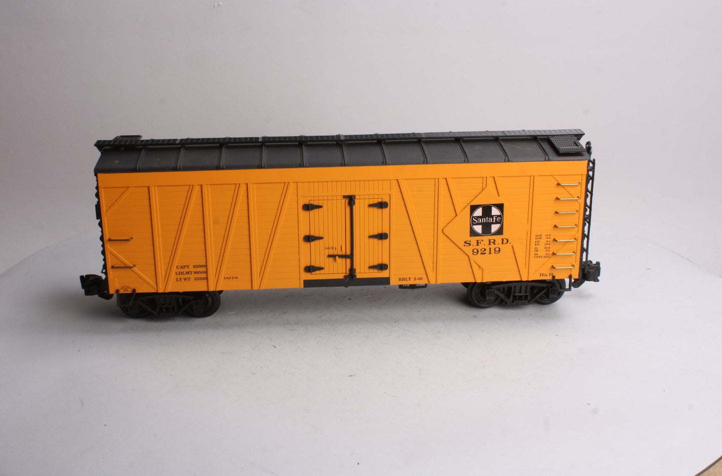 Aristo-Craft 46604 G Scale Santa Fe Reefer Car #9219 LN/Box