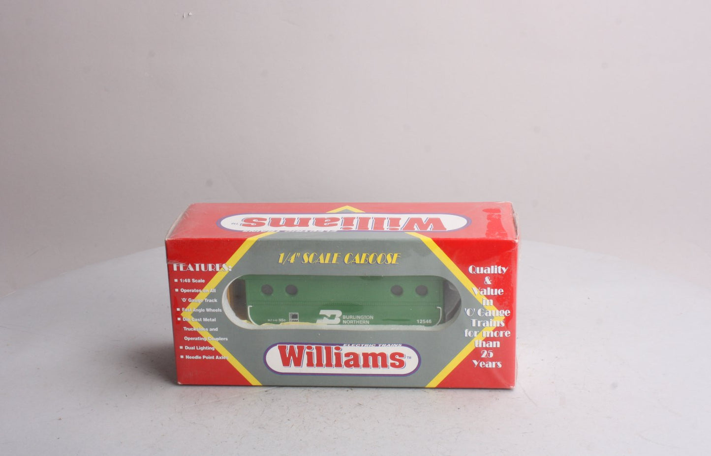 Williams CAB104 Burlington Northern N5C Caboose #12546 LN/Box