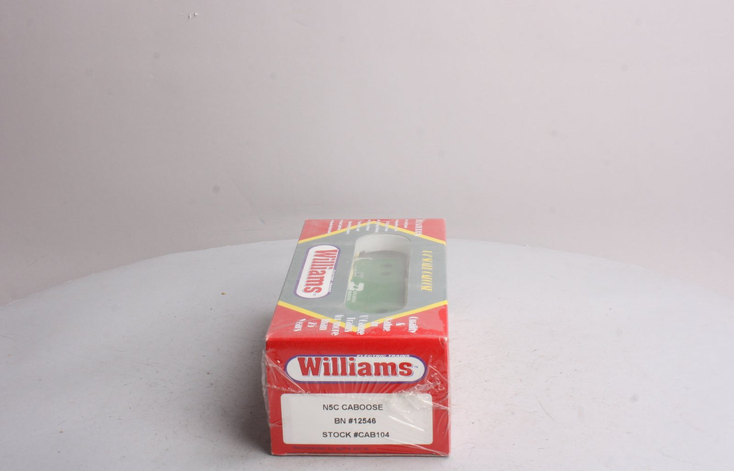 Williams CAB104 Burlington Northern N5C Caboose #12546 LN/Box