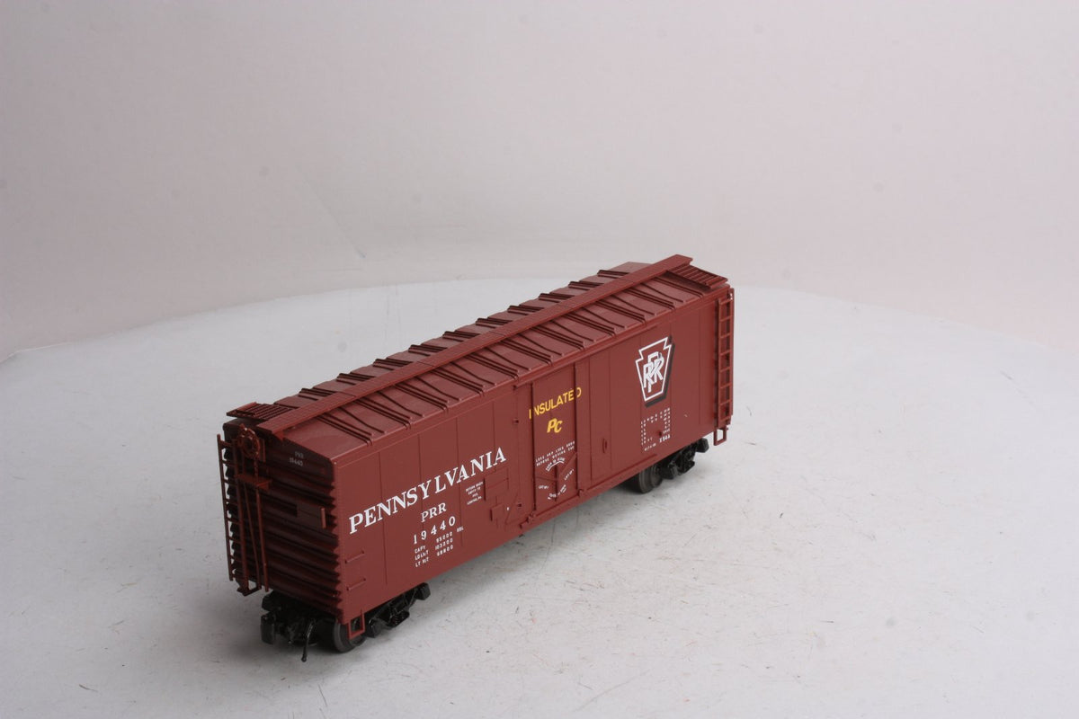 Atlas 0534-1 O Gauge 40' Pennsylvania Plug Door Boxcar #19440 - 3 Rail LN/Box