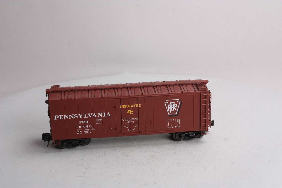 Atlas 0534-1 O Gauge 40' Pennsylvania Plug Door Boxcar #19440 - 3 Rail LN/Box