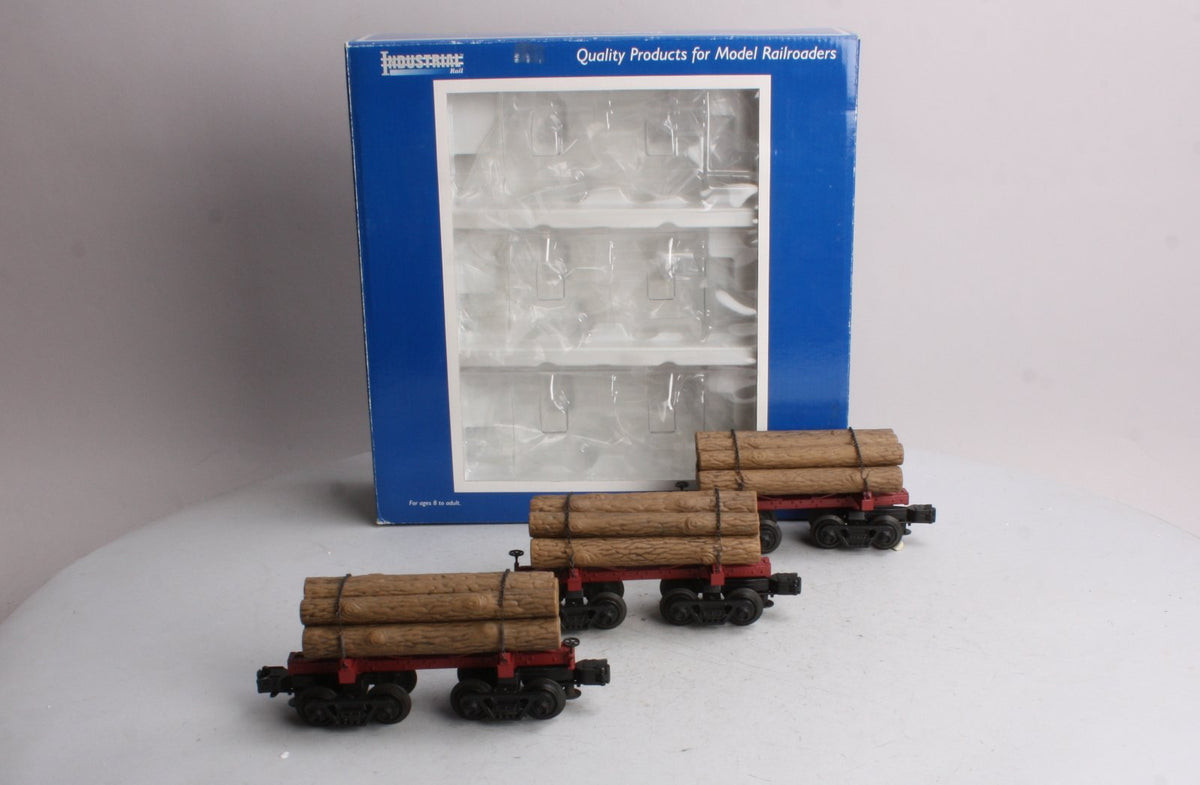 Industrial Rail 8050 O-27 Skeleton Log Cars (Set of 3) LN/Box