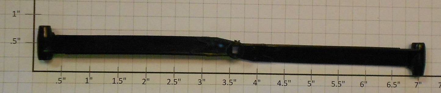 Lionel 3419-9 O Gauge Black Helicopter Single Top Blade with Pods
