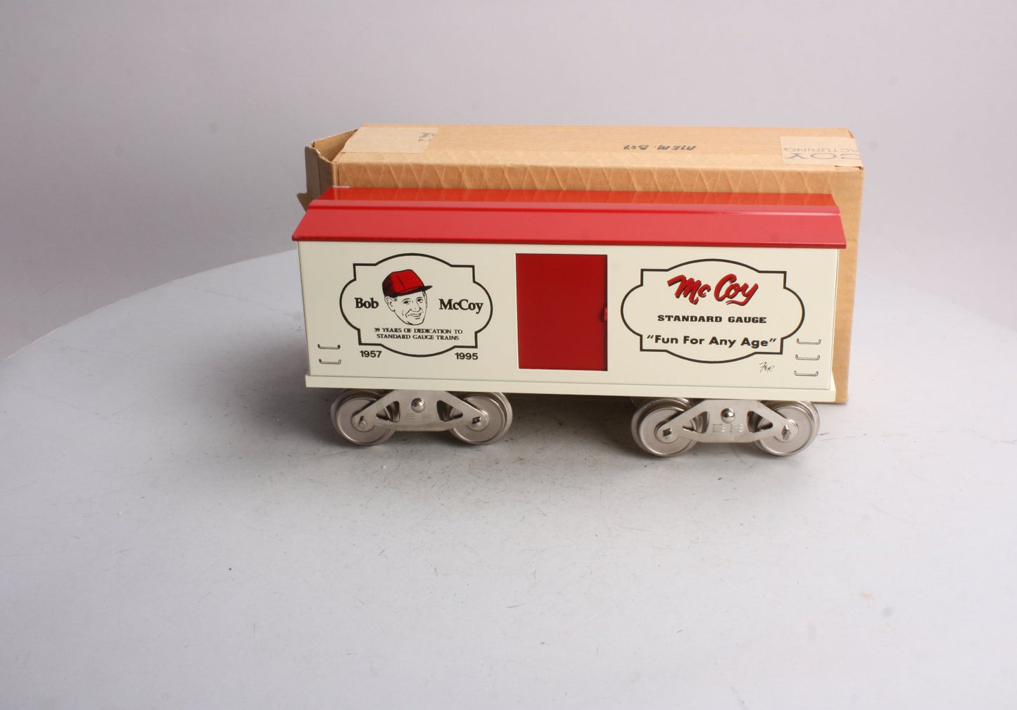 McCoy 1957 Standard Gauge Bob McCoy Reefer Car MT/Box