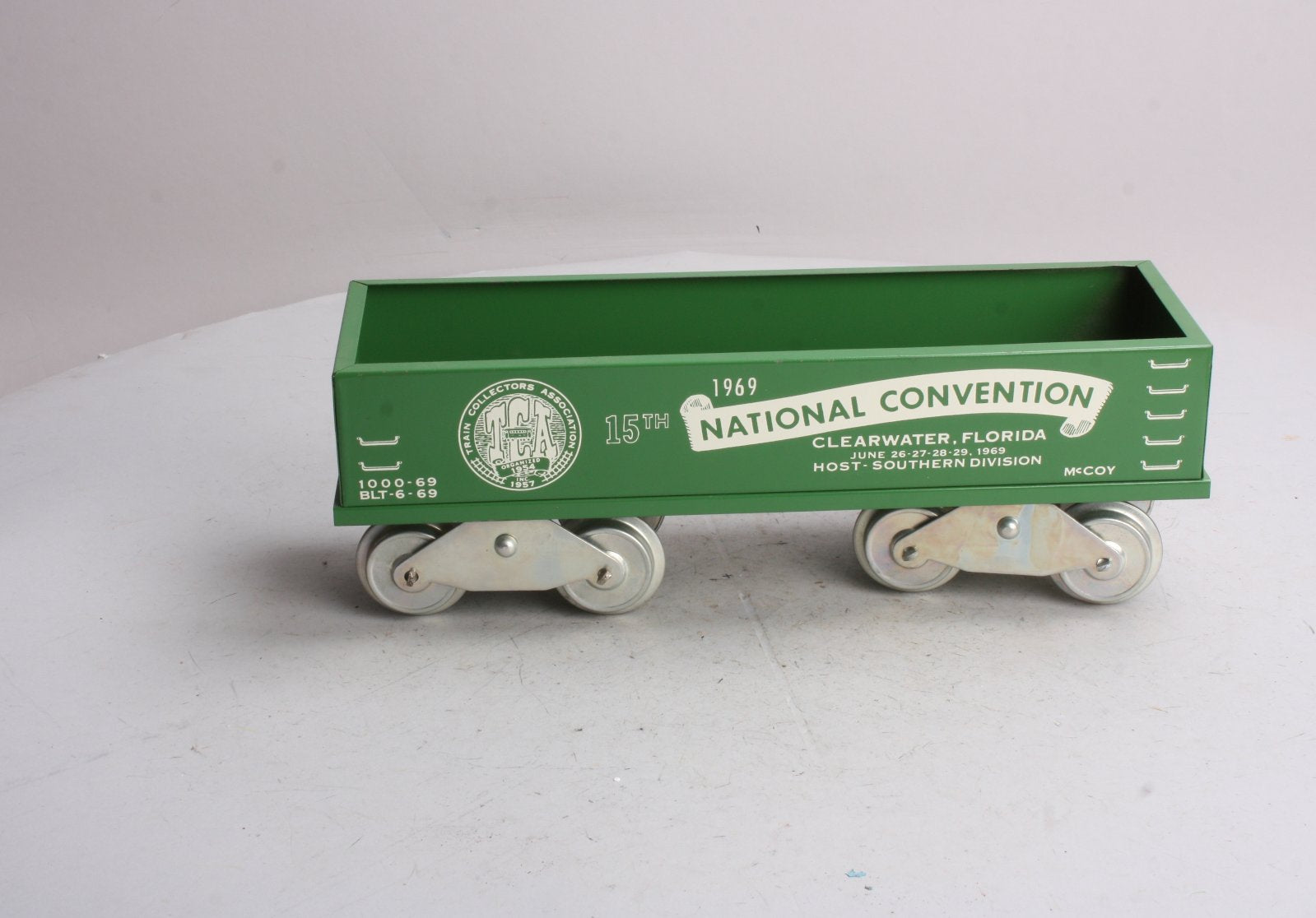 McCoy 1000-69 Standard Gauge TCA 1969 15th National Convention Gondola LN/Box