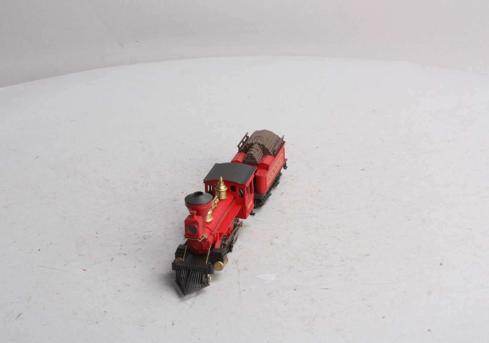 AHM 5072 HO Scale V&TRR 2-4-0 Steam Locomotive & Tender LN/Box