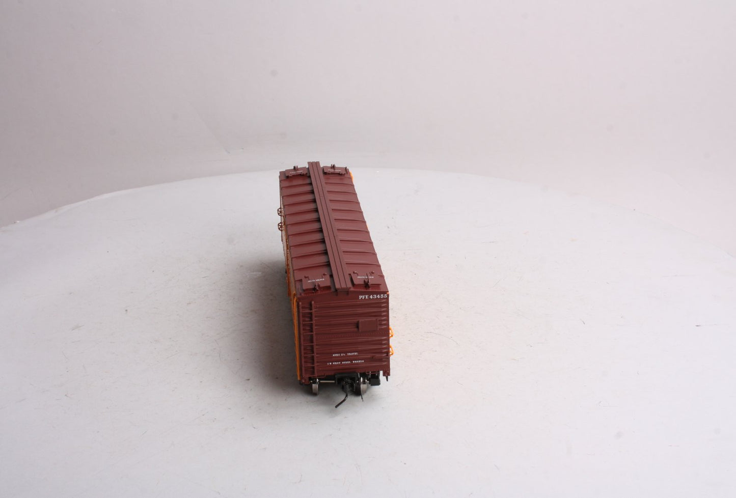 Atlas 9524-8 O Pacific Fruit Exprees 40' Steel Reefer Car #43455 (2-Rail) MT/Box