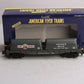 American Flyer 6-48538 S Scale Hood's Flatcar w/Milk Containers NIB