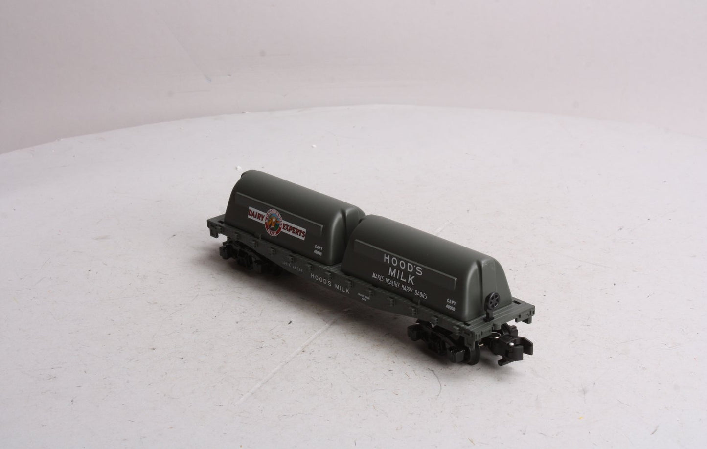 American Flyer 6-48538 S Scale Hood's Flatcar w/Milk Containers NIB