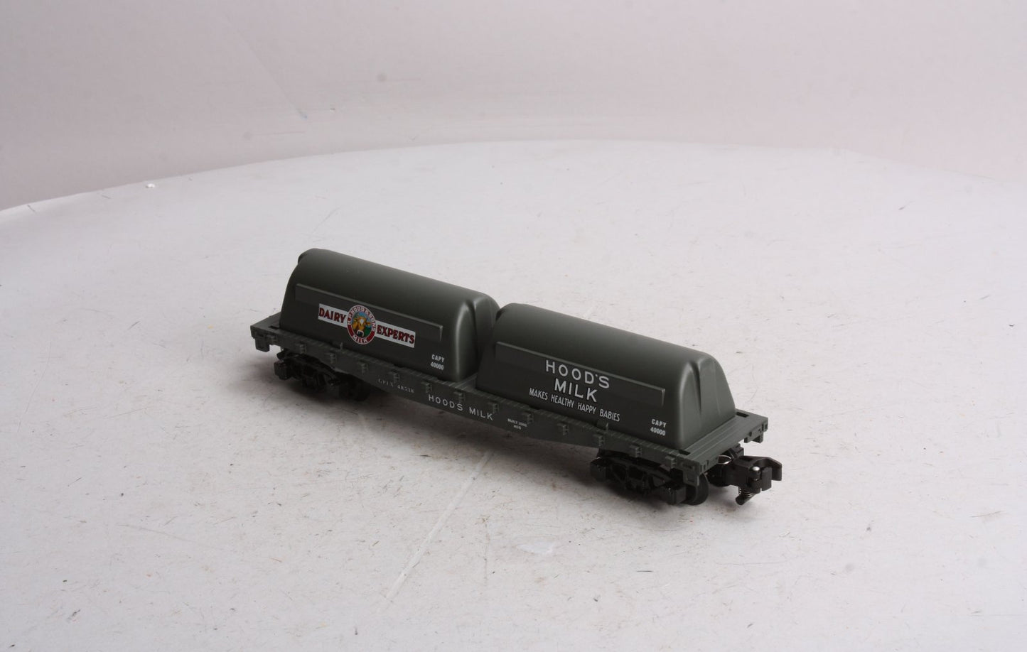 American Flyer 6-48538 S Scale Hood's Flatcar w/Milk Containers NIB