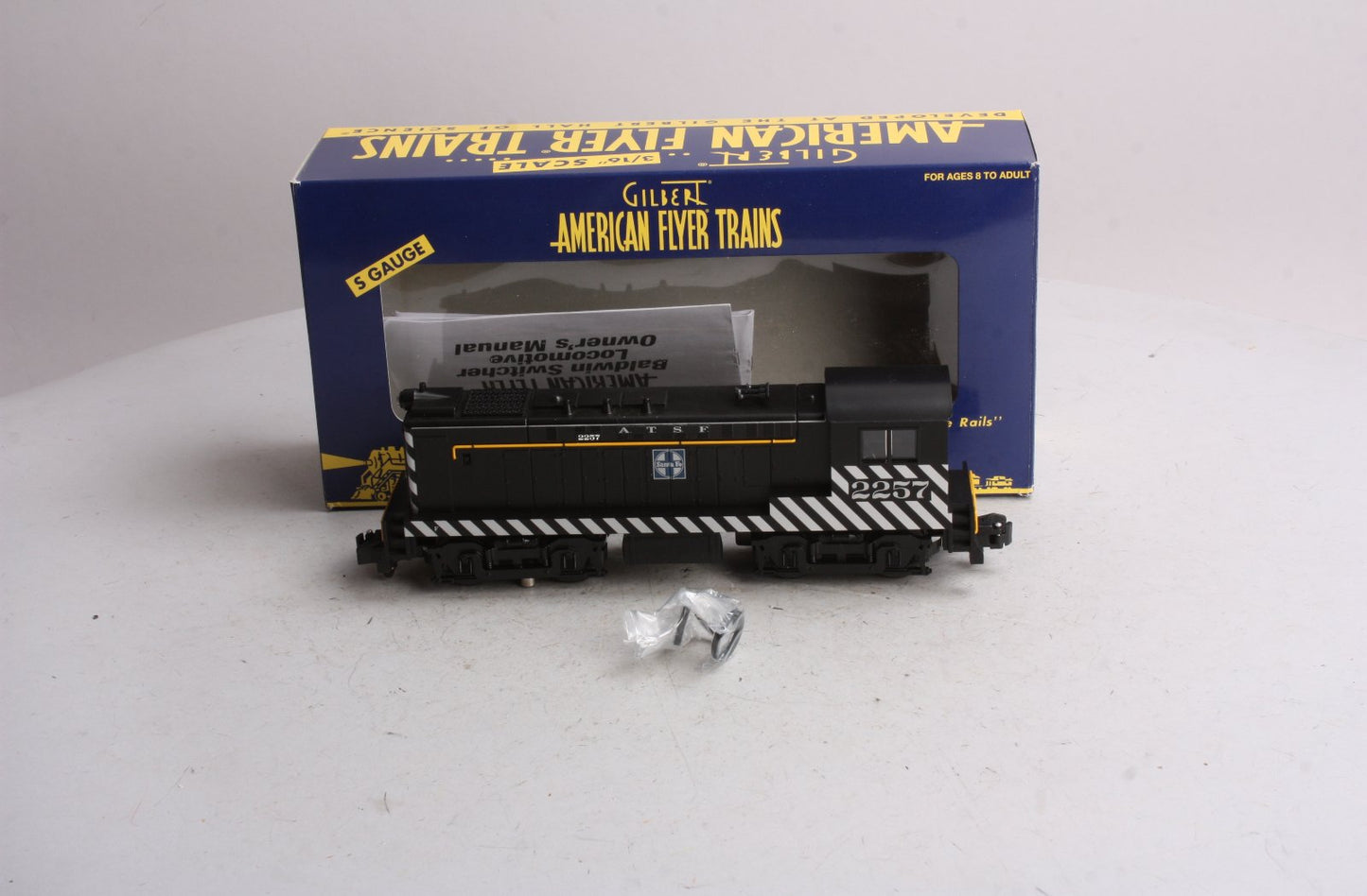 American Flyer 6-48035 S Gauge Santa Fe Baldwin Switcher #2257 MT/Box