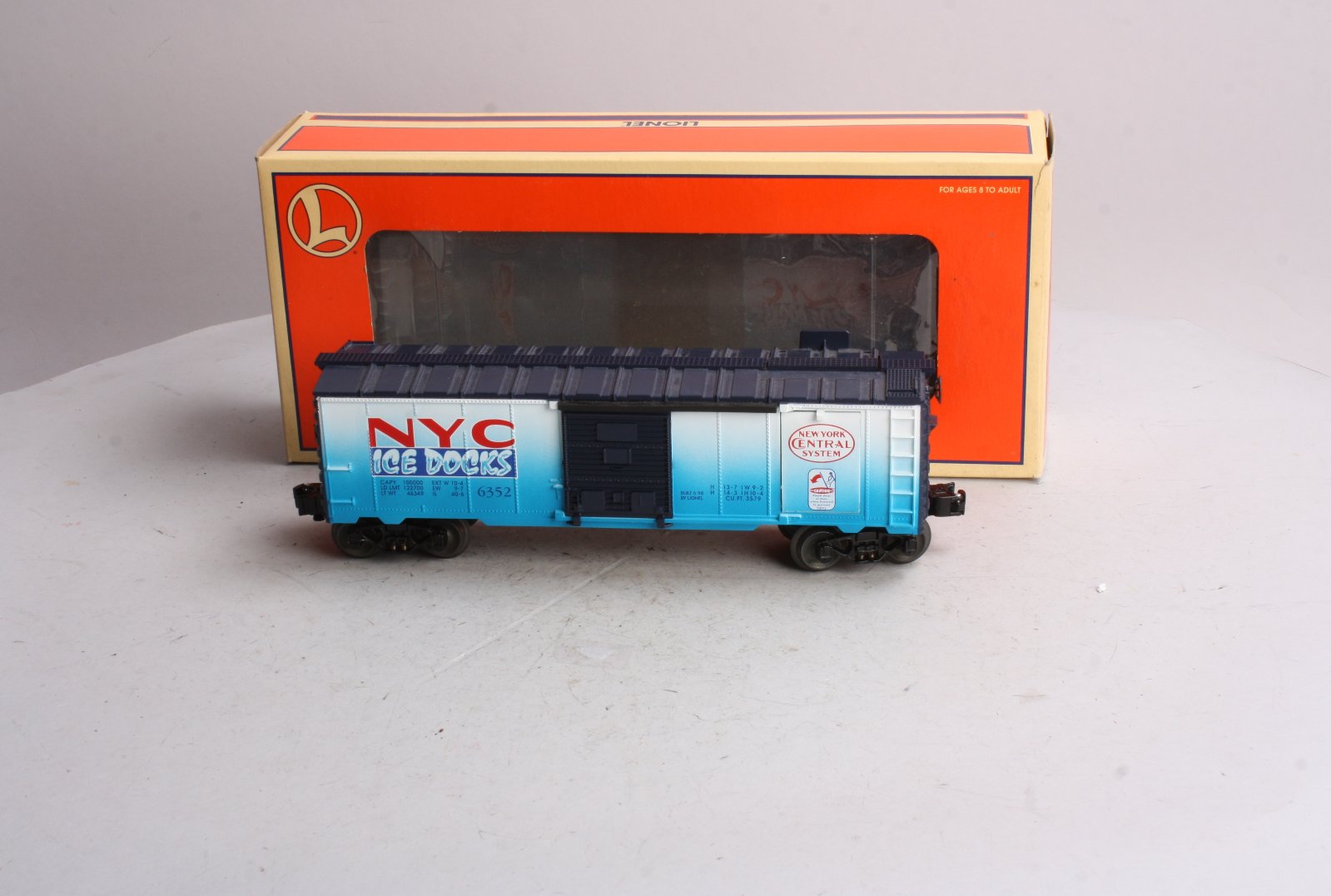 Lionel 6-16767 New York Central Ice Docks Operating Ice Car LN/Box