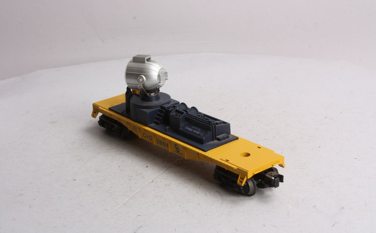 Lionel 6-36778 O Chesapeake & Ohio Searchlight Car #216614 LN/Box