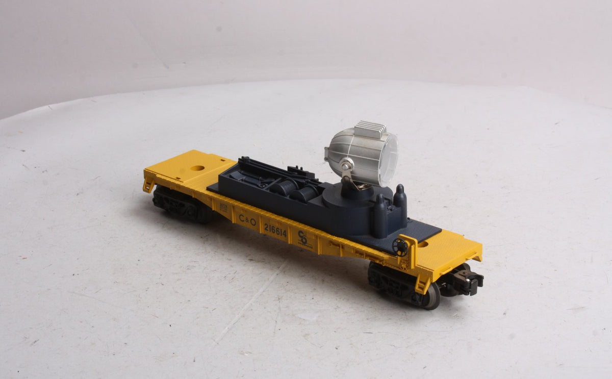 Lionel 6-36778 O Chesapeake & Ohio Searchlight Car #216614 LN/Box