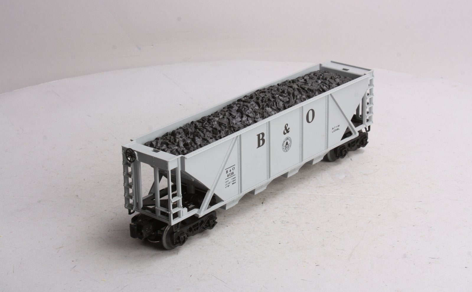 Lionel 6-6138 O Baltimore and Ohio Covered Quad Hopper LN/Box