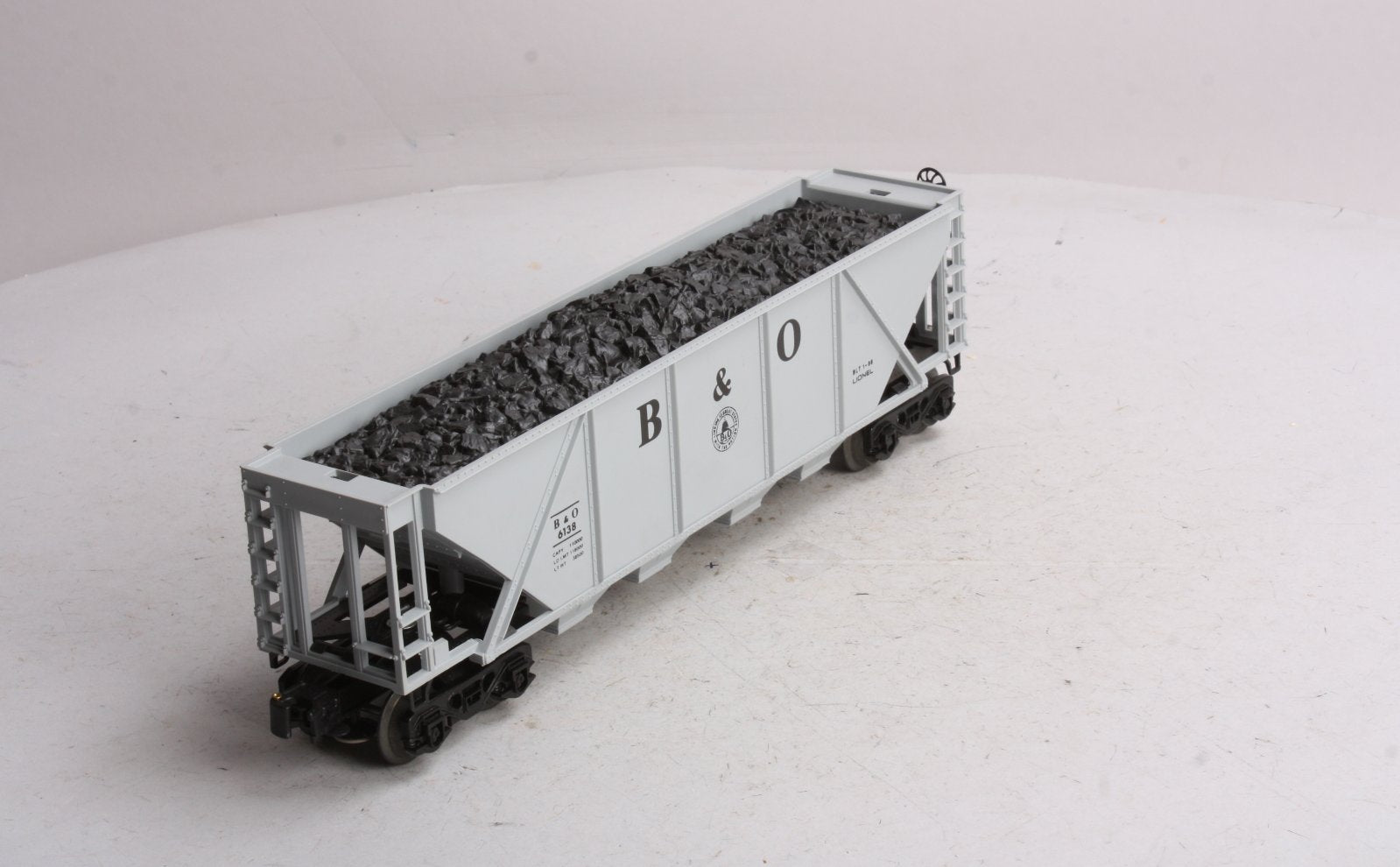 Lionel 6-6138 O Baltimore and Ohio Covered Quad Hopper LN/Box