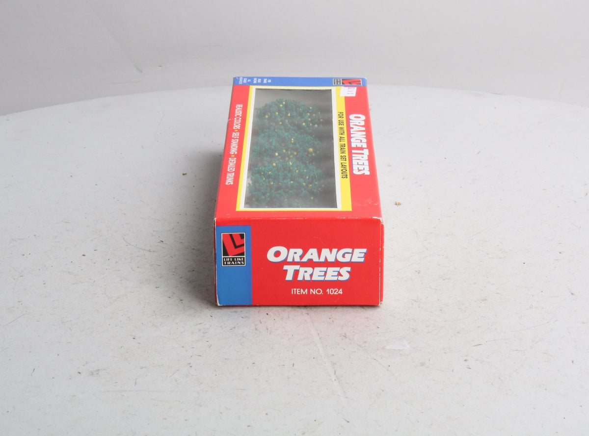 Life Like 1024 HO/N/O/S Scale Orange Trees (Pack of 4)