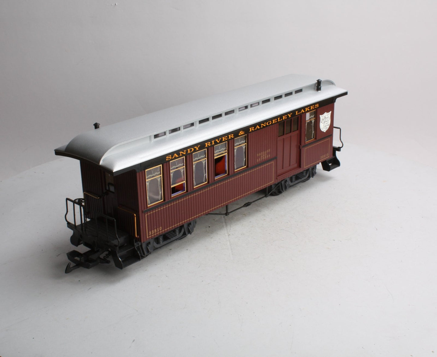 LGB 33810 G Scale Sandy River & Rangeley Lake Combine LN/Box