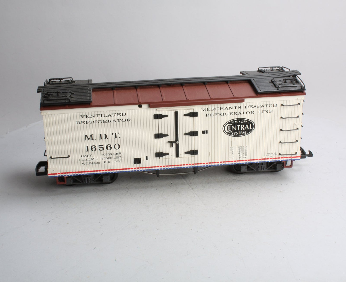 LGB 47720 G Scale MDT New York Central Reefer Car LN/Box