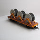 Aristo-Craft 86401 G D&RGW Flatcar w/ Cable Reel Load LN/Box
