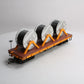 Aristo-Craft 86401 G D&RGW Flatcar w/ Cable Reel Load LN/Box