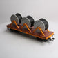 Aristo-Craft 86401 G D&RGW Flatcar w/ Cable Reel Load LN/Box