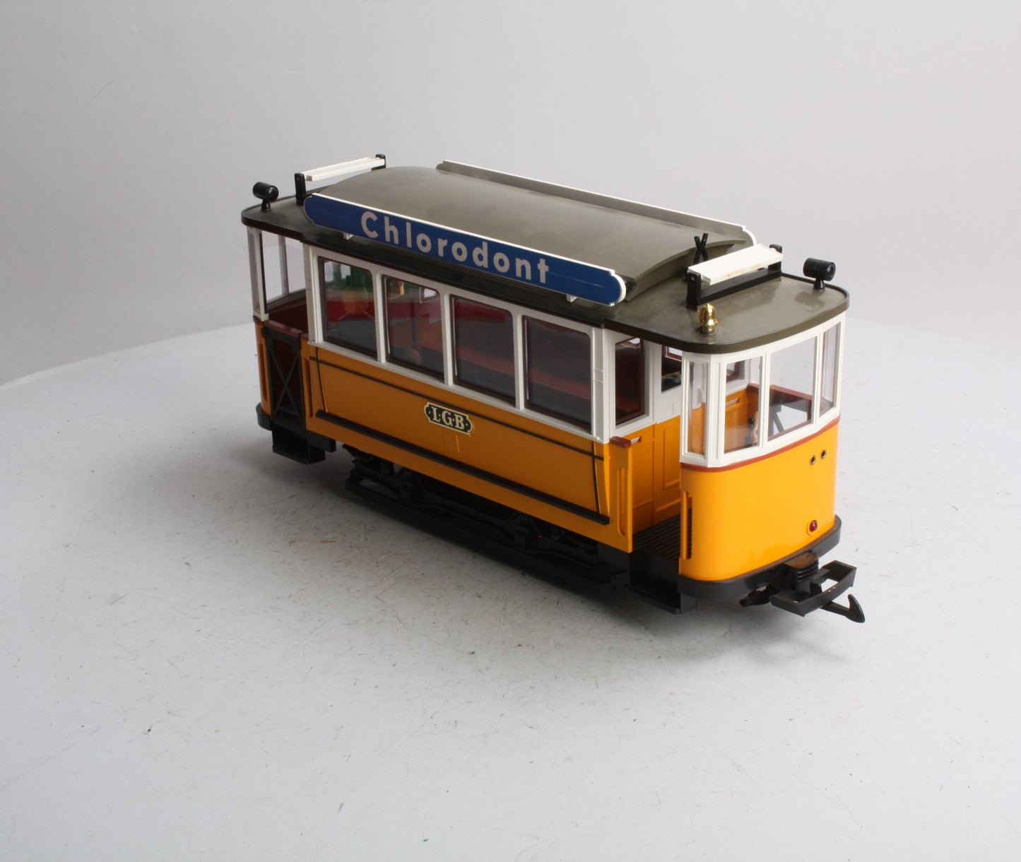 LGB 3500 G Yellow Non-Powered Streetcar / Trolley LN/Box