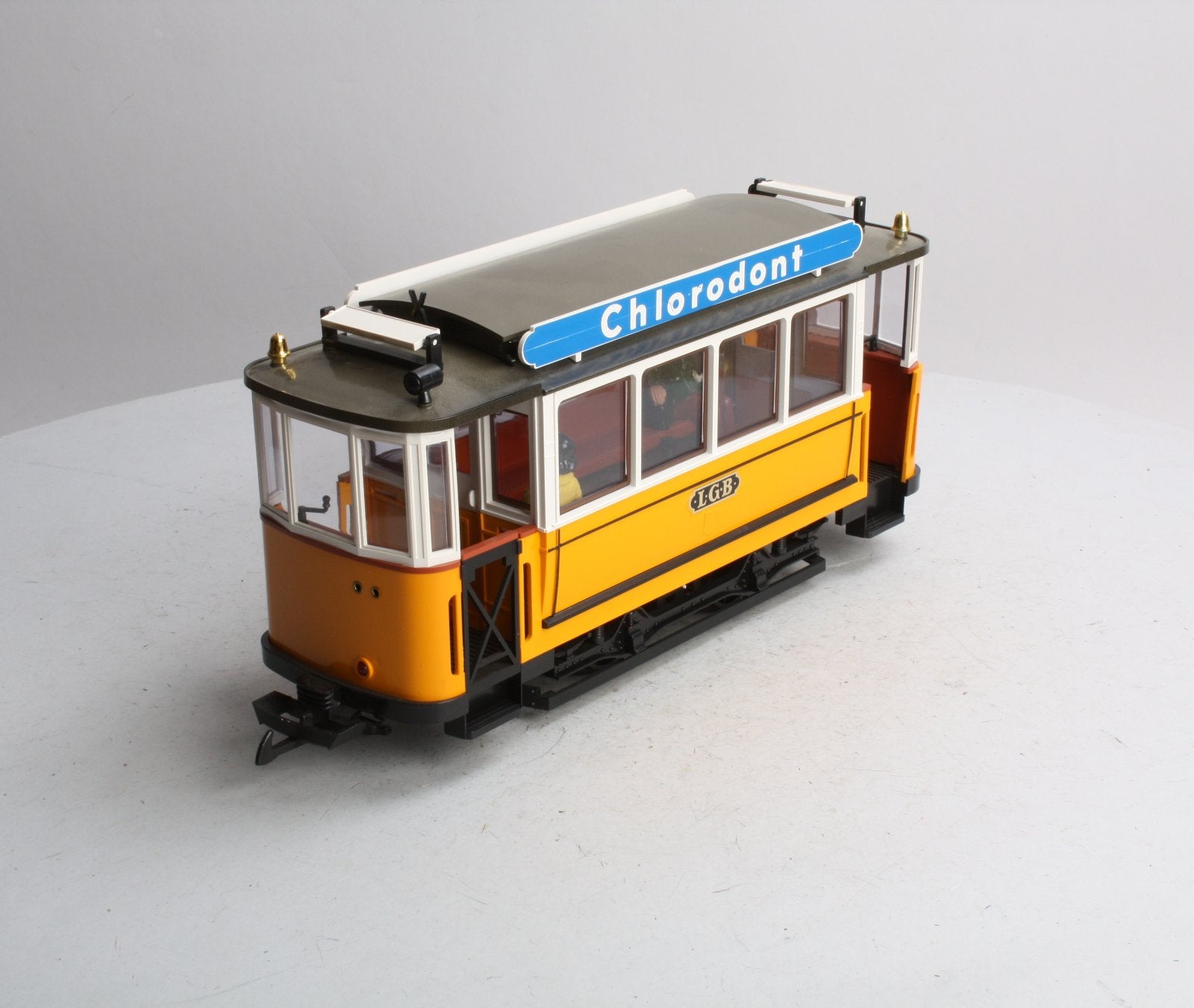 LGB 3500 G Yellow Non-Powered Streetcar / Trolley LN/Box