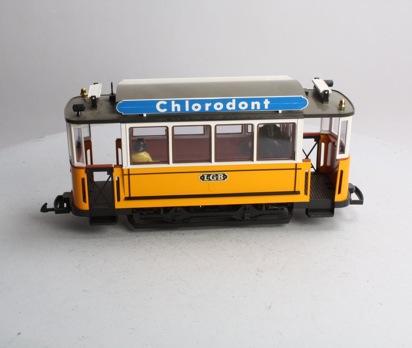 LGB 3500 G Yellow Non-Powered Streetcar / Trolley LN/Box