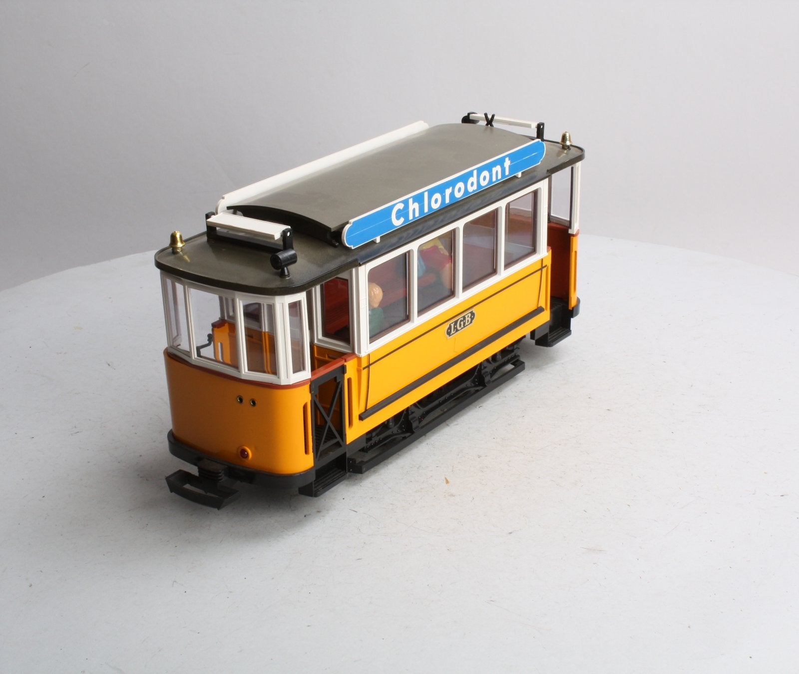 LGB 3500 G Yellow Non-Powered Streetcar / Trolley LN/Box
