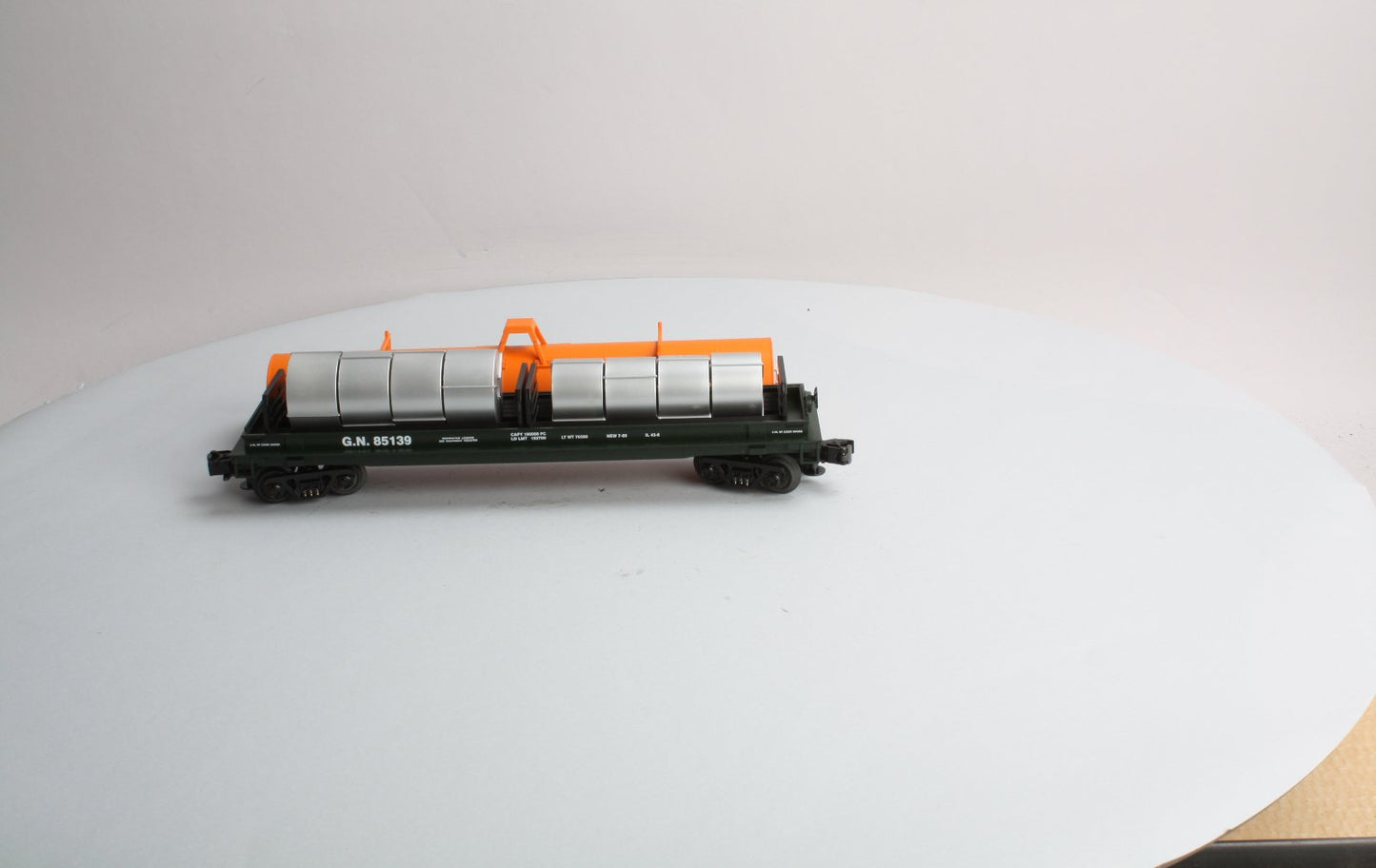 MTH 20-90028E O Gauge Great Northern Coil Car #85139 EX/Box