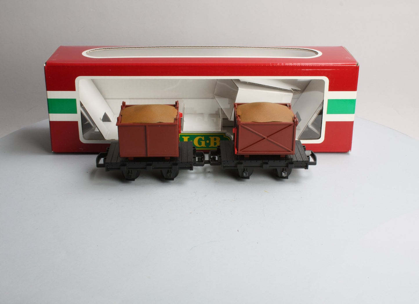 LGB 42170 G Scale Field Dump Cars (Pack of 2) LN/Box