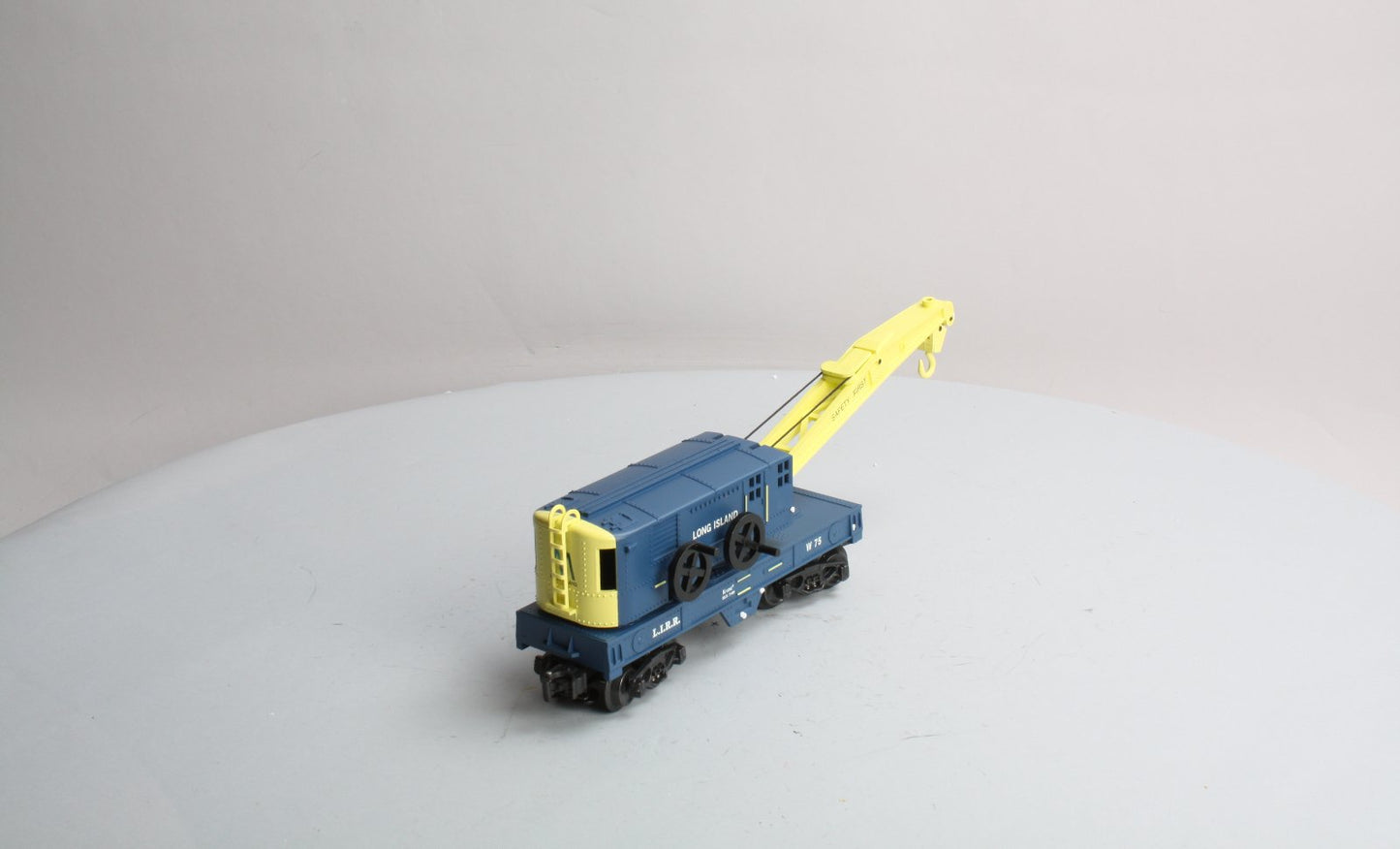 K-Line K681-3741 O Gauge Long Island Railroad Crane Car LN/Box