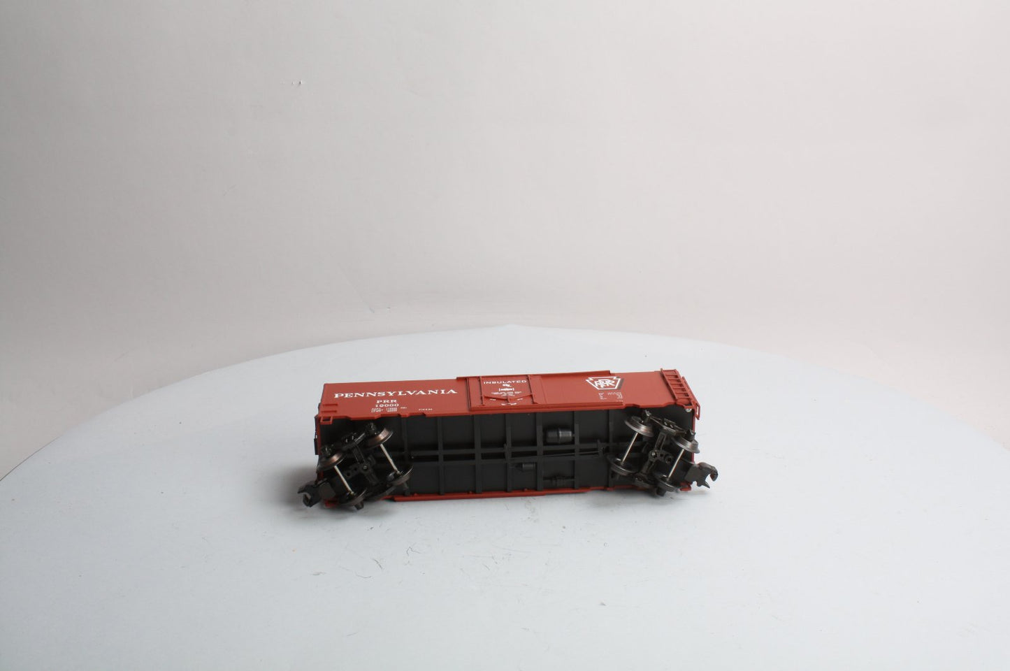 Weaver U21504LD O Gauge Pennsylvania 40' Plug Door Boxcar #19000 - 3 Rail LN/Box