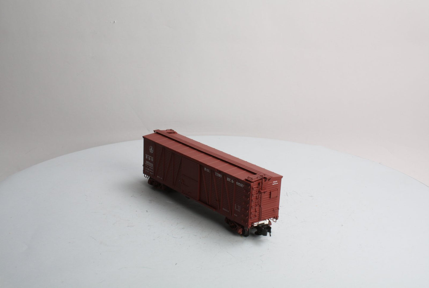 Atlas 8686-2 Baltimore & Ohio Single Sheathed Boxcar #187019 (3 Rail) LN
