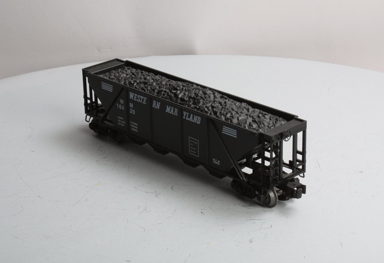 Lionel 6-16420 O Western Maryland Quad Hopper LN/Box