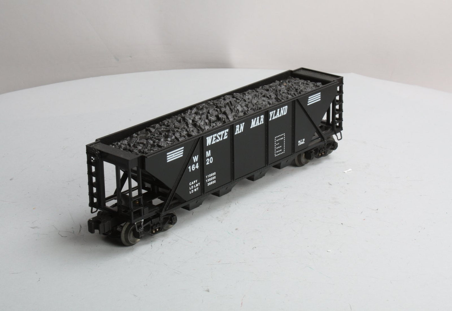 Lionel 6-16420 O Western Maryland Quad Hopper LN/Box