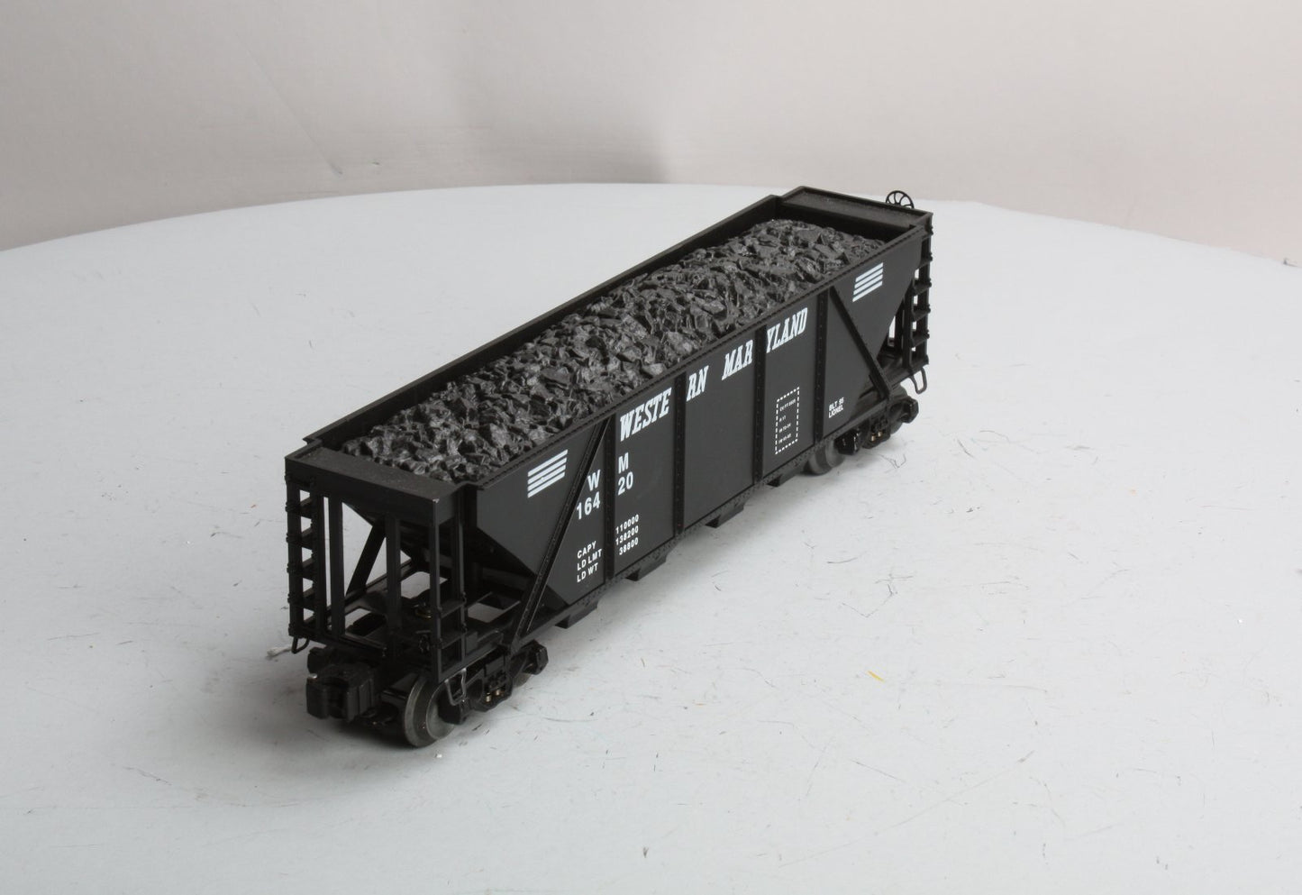 Lionel 6-16420 O Western Maryland Quad Hopper LN/Box