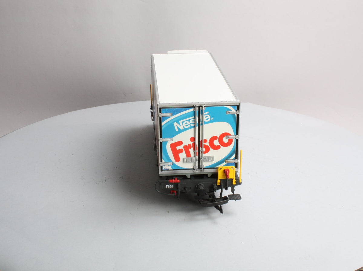 LGB 46890 G Scale Extreme Nestle Frisco Flat Car with Refrigerator Container LN/Box