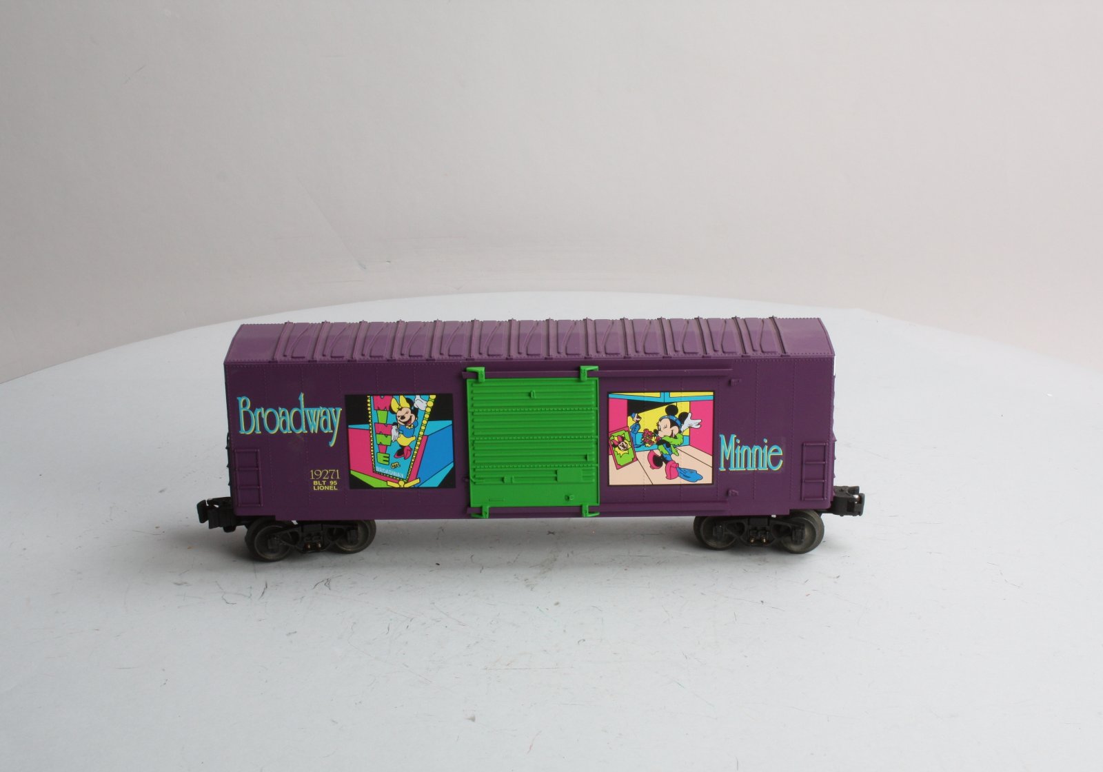 Lionel 6-19271 O Gauge Disney Broadway Minnie Mouse Hi-Cube Boxcar LN/Box