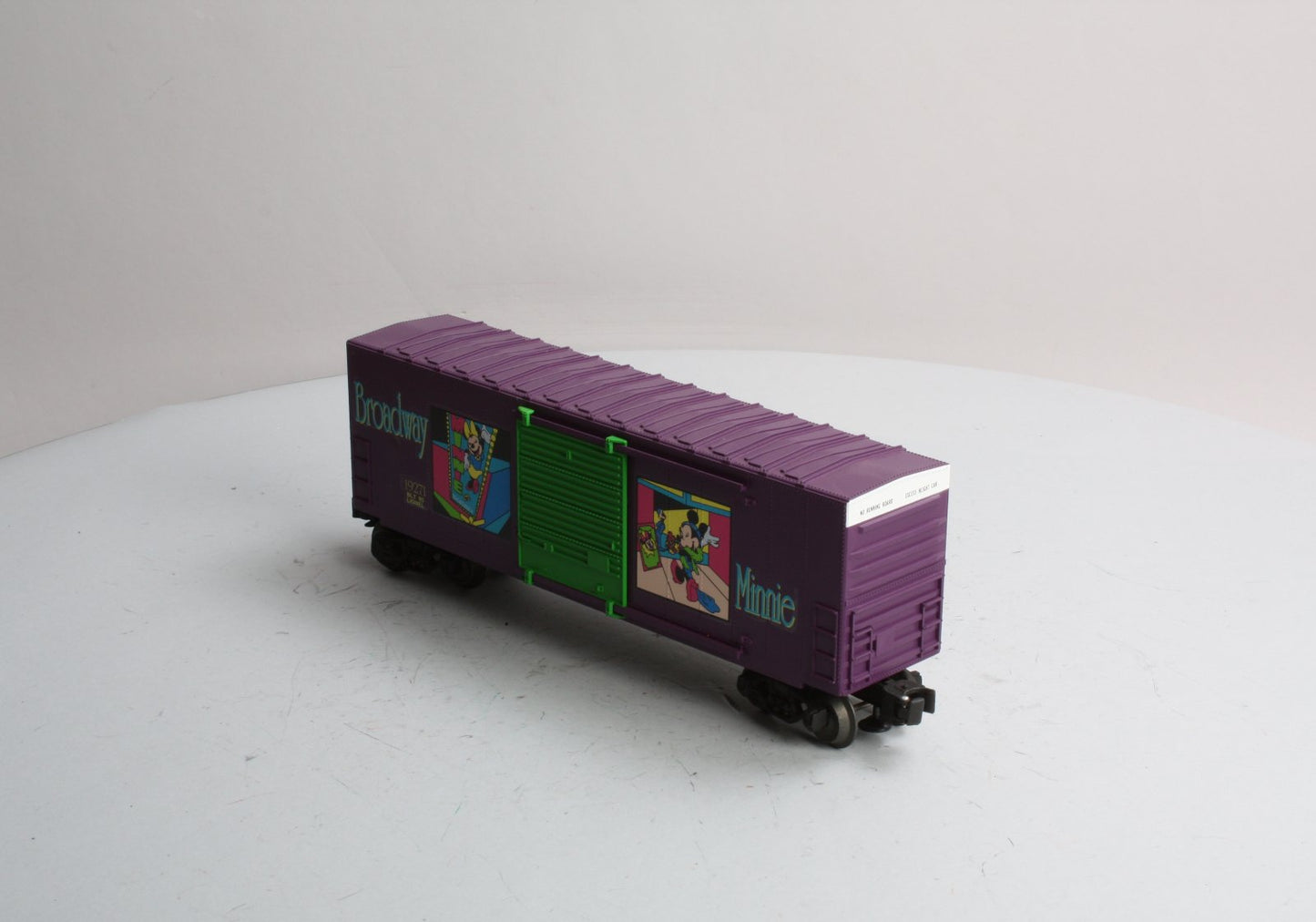 Lionel 6-19271 O Gauge Disney Broadway Minnie Mouse Hi-Cube Boxcar LN/Box
