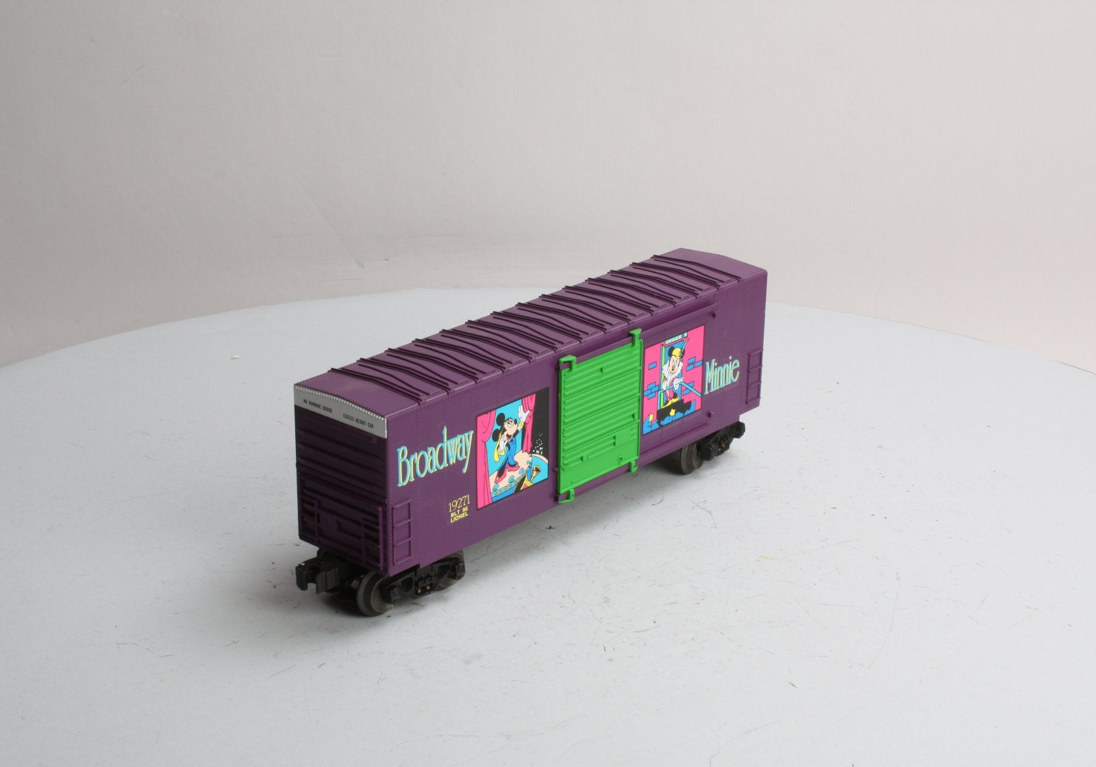 Lionel 6-19271 O Gauge Disney Broadway Minnie Mouse Hi-Cube Boxcar LN/Box