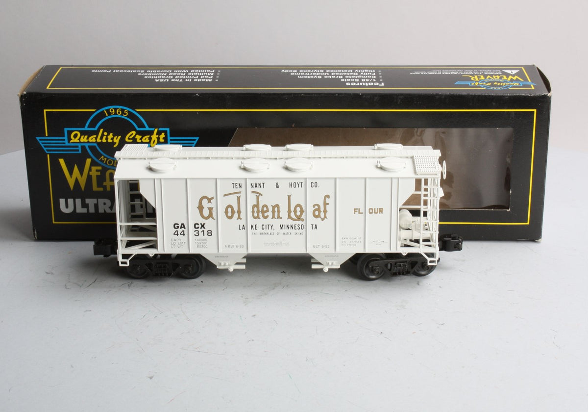 Weaver MSHIP08LD O Gauge Golden Loaf PS-2 Covered Hopper #44318 (3-Rail) LN/Box