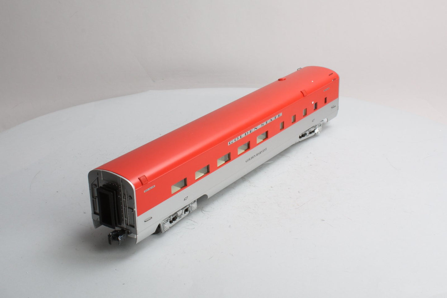 K-Line K4632-0427 O KCC Golden State "Golden Harvest" Aluminum Diner Car #427 LN/Box
